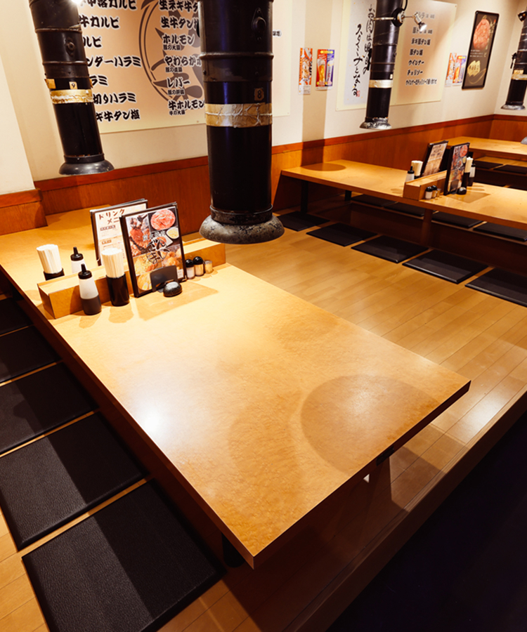 居心地の良い店内